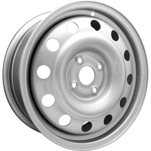 Штампованный диск ТЗСК Hyundai Solaris/Kia Rio Серебро 6.0x15 4x100 DIA54,1  ET48  Серебристый