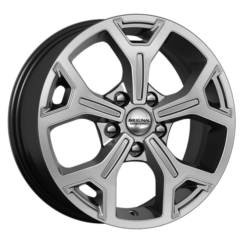 Литой диск SKAD KL-318 Графит 6.5x16 5x114.3 DIA66,1  ET50  Графитовый