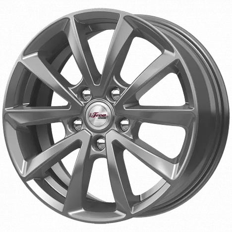Литой диск iFree KC907-hw Скайрим 6,5x16 5x114.3 DIA67,1  ET43  Хай вэй / Графитовый