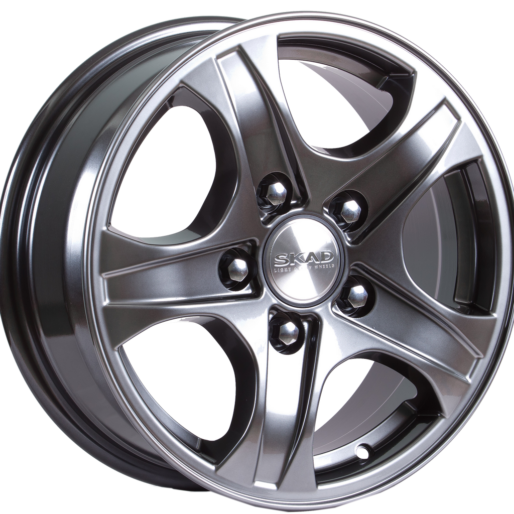 Литой диск СКАД Калипсо 6,5x16 5x139.7 DIA98.5  ET43  графит