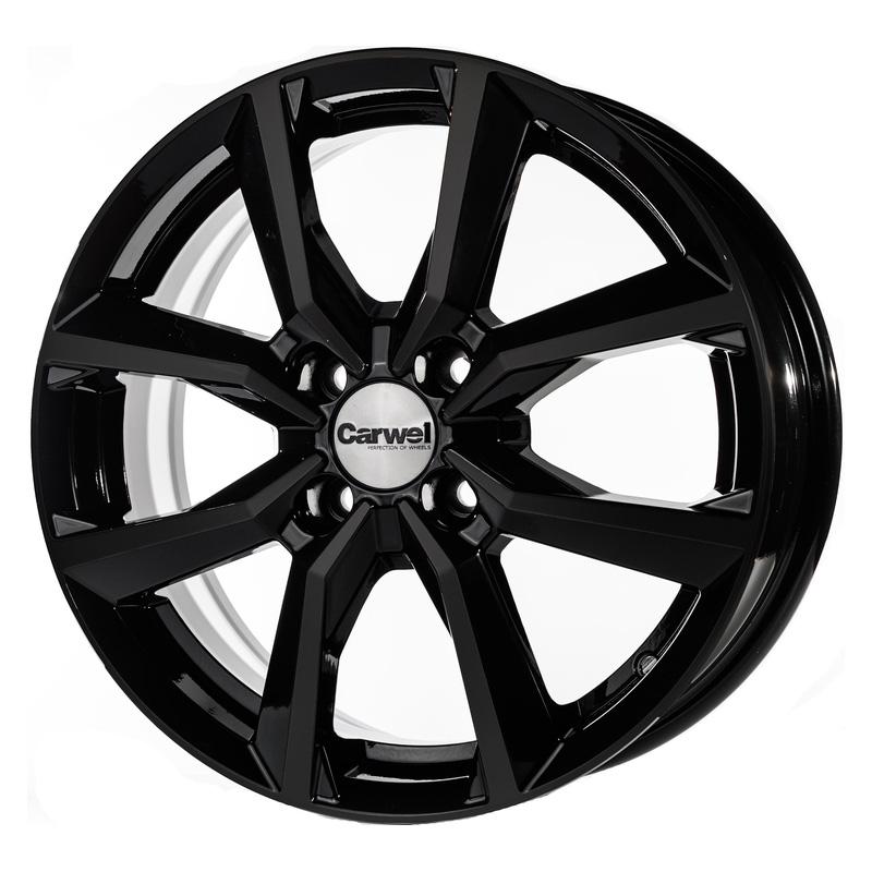 Литой диск Carwel Сегун 6x16 4x100 DIA60.1  ET50  BK