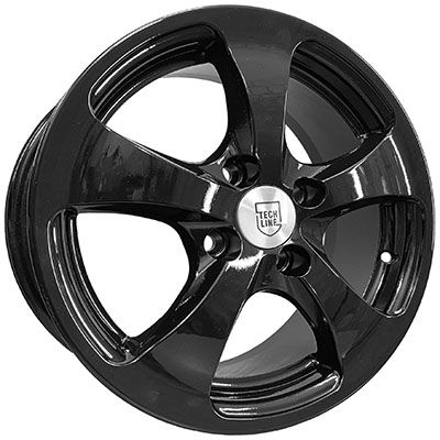 Литой диск TechLine 403 5.5x14 4x98 DIA58.6  ET32  BL