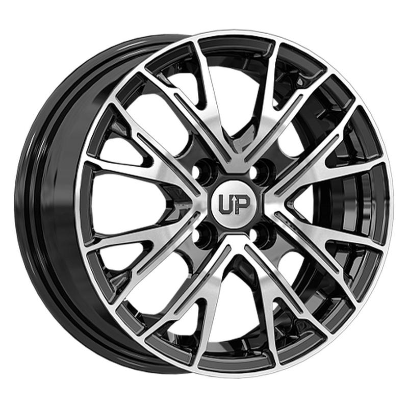 Литой диск Wheels UP Up127 New Diamond 5.5x144108.04563 4x108 DIA14  ET45  Черный