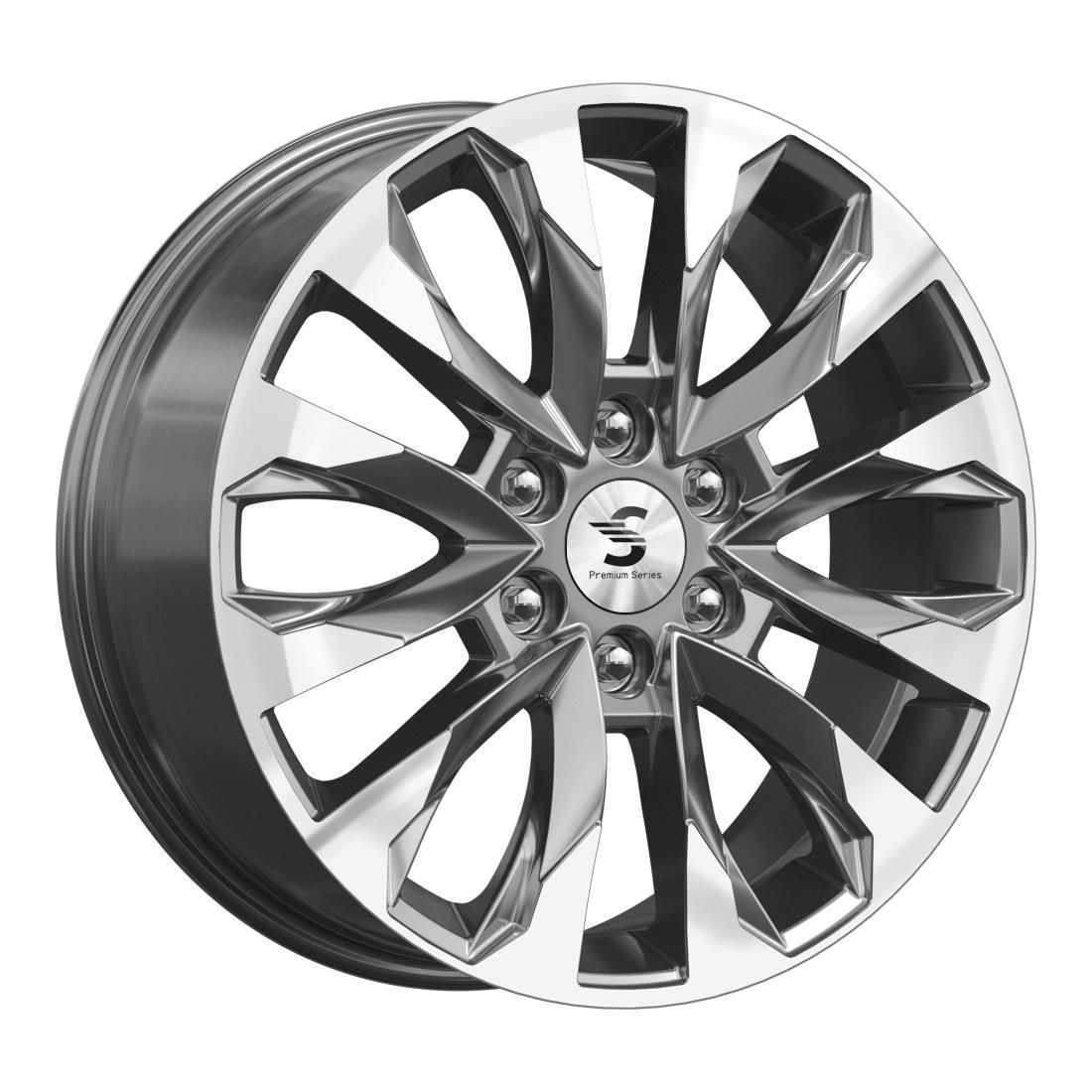 Литой диск СКАД Premium КР007 (20_Pajero Sport) 8,0x20 6x139.7 DIA67,1  ET38  Diamond quartz