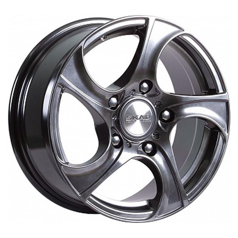 Литой диск SKAD Вихрь-gr 7x16 5x139.7 DIA98.5  ET40  графит / Графитовый
