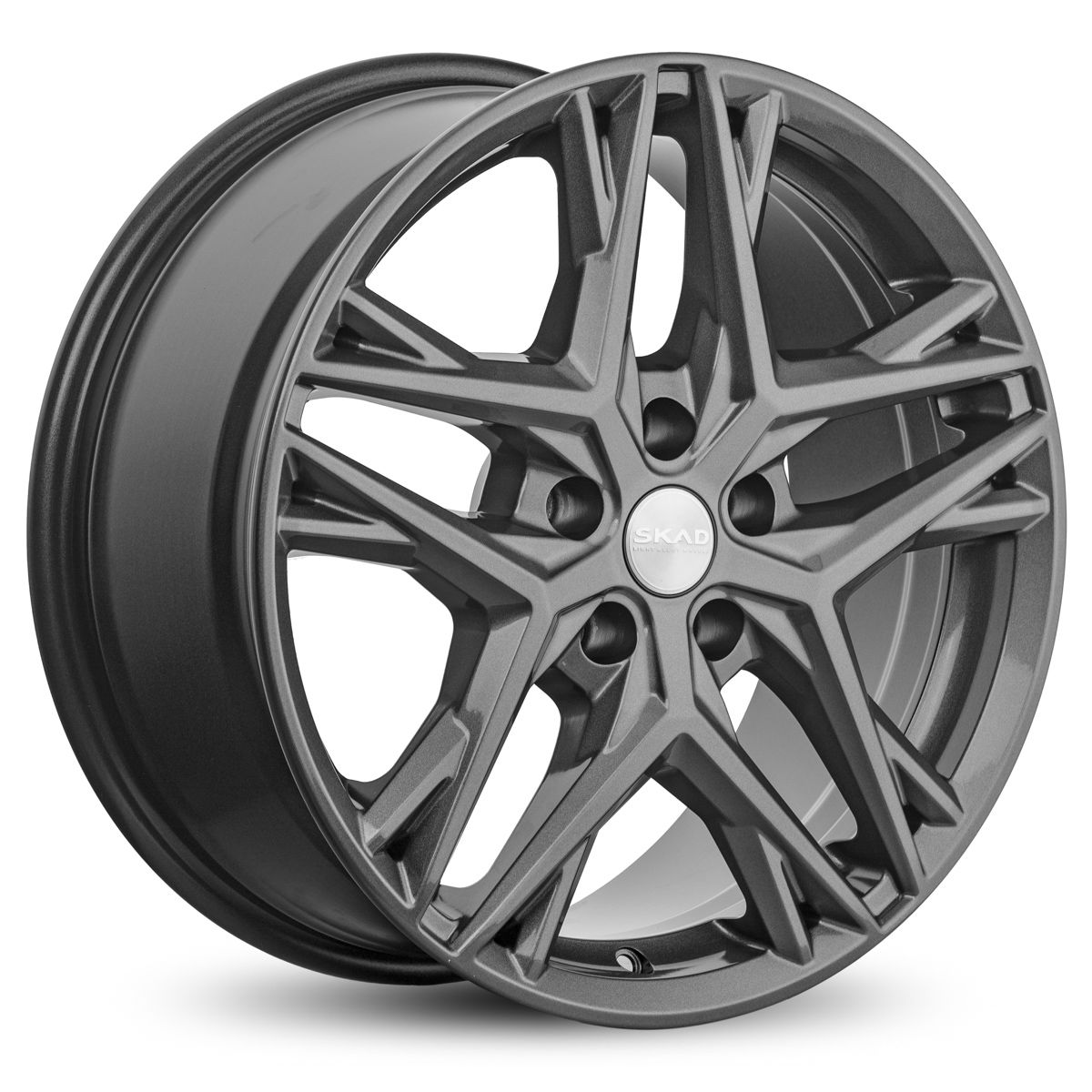 Литой диск СКАД Челси 8,0x18 5x112 DIA66,6  ET38  Графит