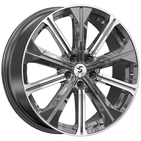 Литой диск SKAD КР013 Diamond Gloss Graphite 7.0x19 5x114.3 DIA66,1  ET40  Графитовый