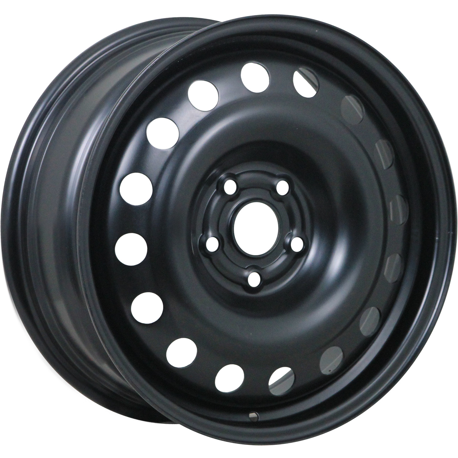 Штампованный диск Trebl R-1727 Black 7.0x17 5x112 DIA57,1  ET49  Черный