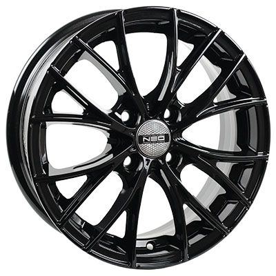 Литой диск NEO 573-bl 6x15 4x100 DIA60.1  ET40  BL / Чёрный