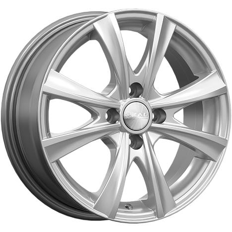 Литой диск Skad Мальта 6x15 4x100 DIA60,1  ET50  Серебристый