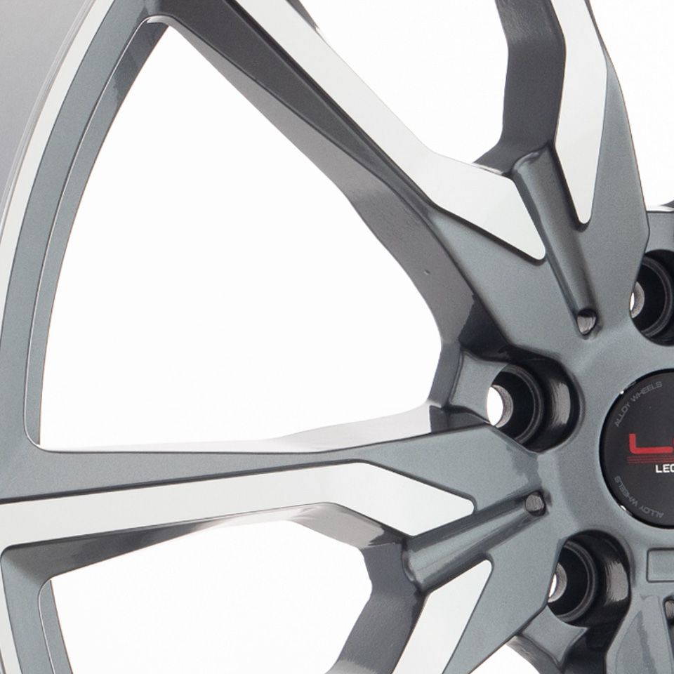 Литой диск LEGE ARTIS Concept-B539 10,5x22 5x112 DIA66,6  ET43  (под ориг.крепеж+крышку) GMF