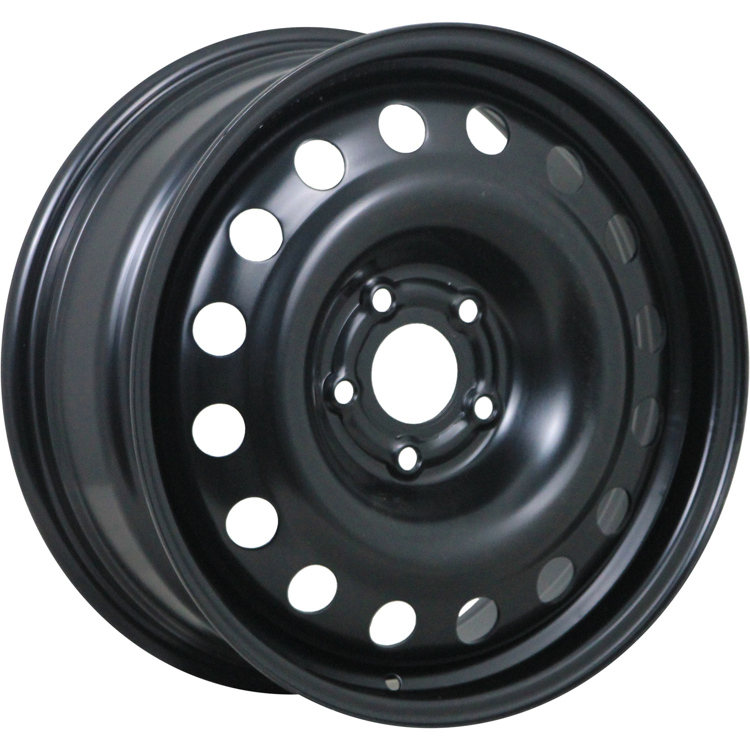Штампованный диск Trebl R-1729 Black 7.0x17 5x114.3 DIA67,1  ET48,5  Черный