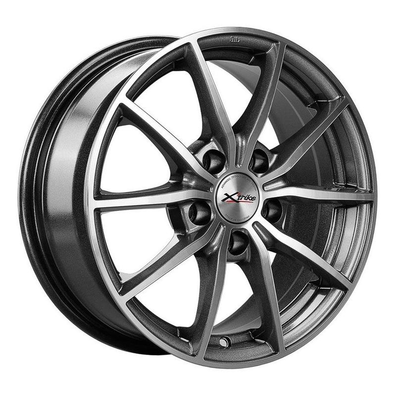 Литой диск Belgee S50-gm (X-111M HSB) 6.5x15 5x114.3 DIA54.1  ET38  HSB / Графитовый