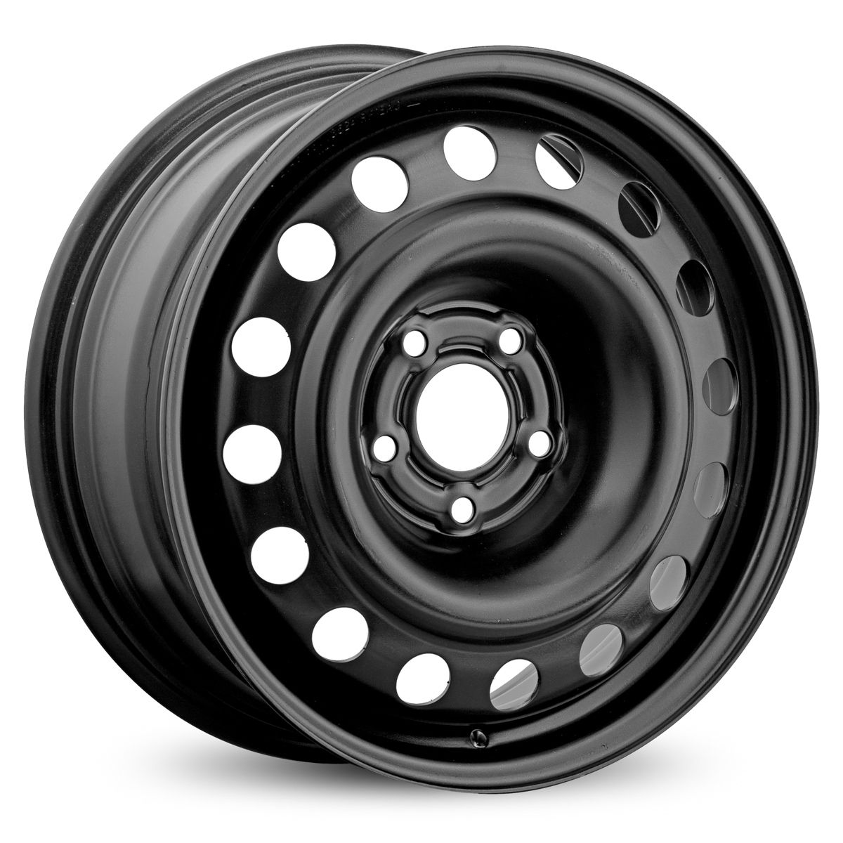Штампованный диск Trebl R-1732 Black 6.5x16 5x110 DIA63,3  ET46  Черный