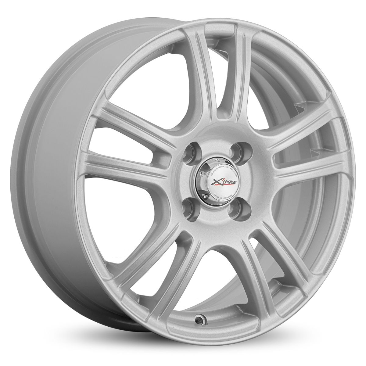 Литой диск X'trike X-105М 6x15 4x108 DIA67.1  ET45  HS / Серебристый