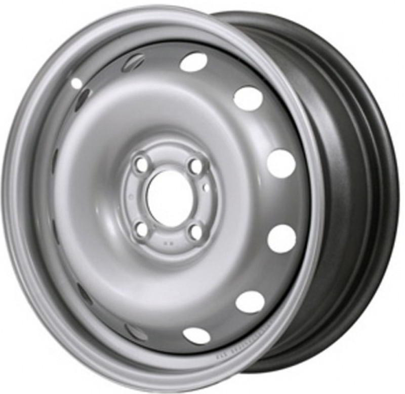 Штампованный диск Magnetto 15010-S 6x15 4x100 DIA60.1  ET37  Silver / Серебристый