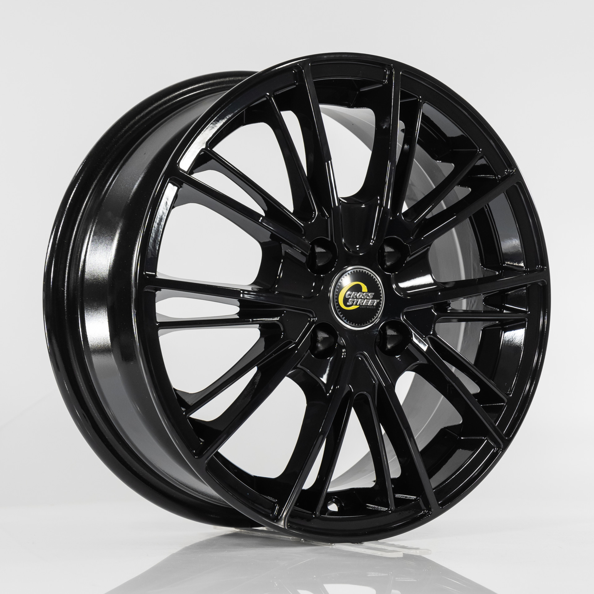 Литой диск Cross Street CR-26 6x15 4x100 DIA67.1  ET40  black