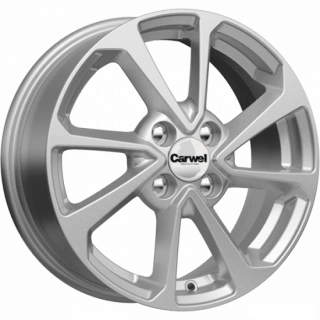 Литой диск Carwel Ессей 105 (Vesta) 6x15 4x100 DIA60.1  ET50  SB / Насыщенный серебристый металлик