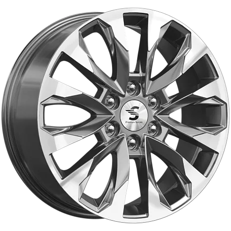 Литой диск SKAD КР007 Diamond Gloss Graphite 8.0x20 6x139.7 DIA67,1  ET38  Графитовый