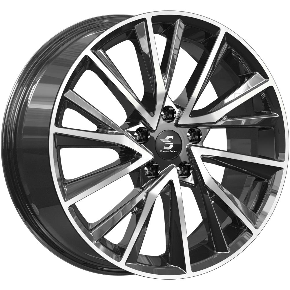 Литой диск K&K КР010 7,50x18 5x108 DIA65,1  ET36  Серый глянцевый с полированной лицевой частью