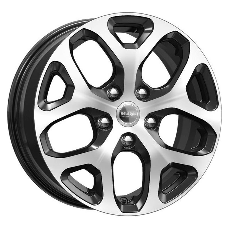 Литой диск Ifree Кс869 6.5x16 5x112 DIA57.1  ET46  Алмаз черный