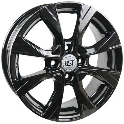 Литой диск RST R045-bl (Vesta) 6x15 4x100 DIA60.1  ET50  BL / Чёрный