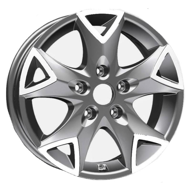 Литой диск Carwel Конго-ag 1615 6.5x16 5x120 DIA65.1  ET51  AGR / Графитовый с алмазной проточкой