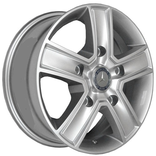 Литой диск Mercedes MR473 6,5x15 5x130 DIA84.1  ET50  Silver / Серебристый