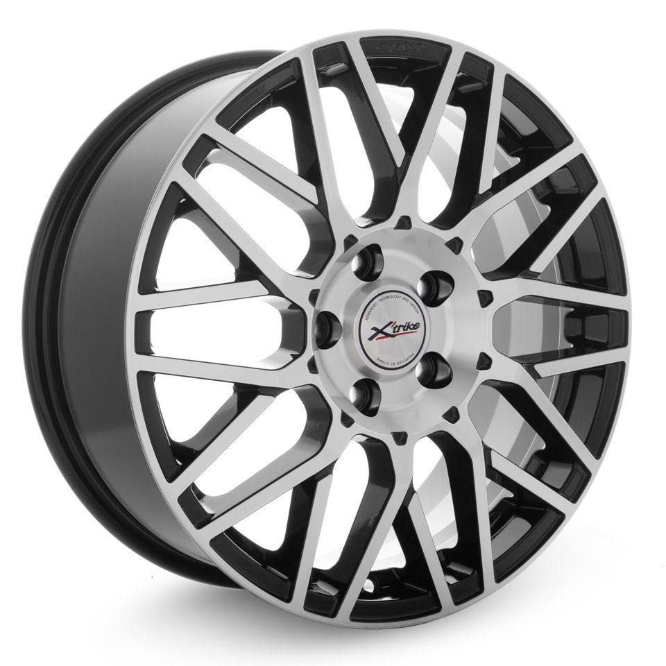 Литой диск Xtrike X-131 7,0x17 4x108 DIA63,35  ET45  BKM/FP