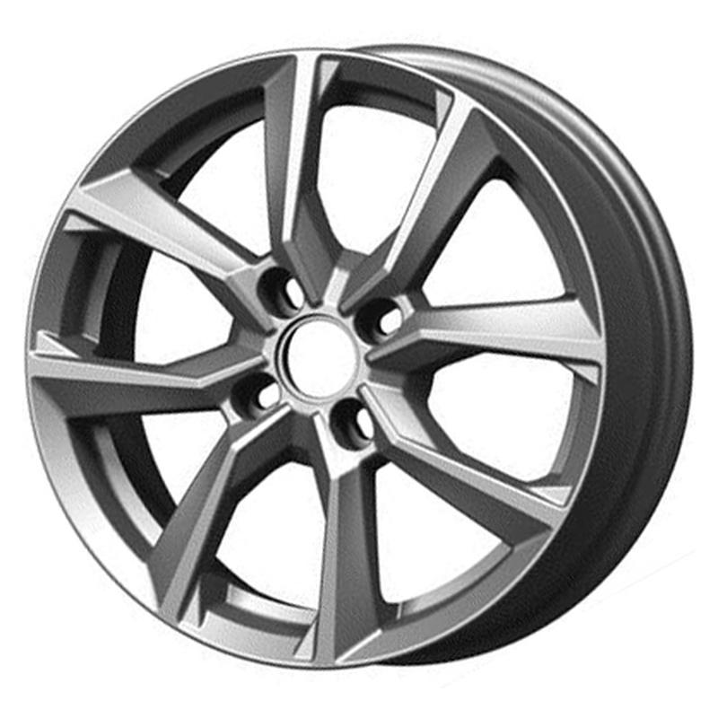Литой диск Carwel Тахо 284 6.5x15 4x100 DIA60.1  ET50  SB / Насыщенный серебристый металлик