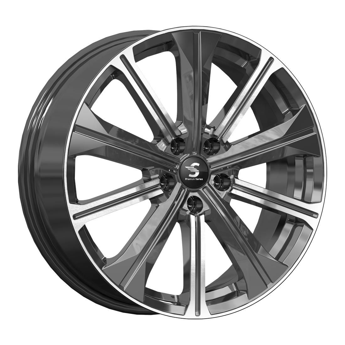Литой диск СКАД Premium КР013 (19_EXEED TXL) 7,0x19 5x108 DIA65,1  ET36  Diamond gloss graphite