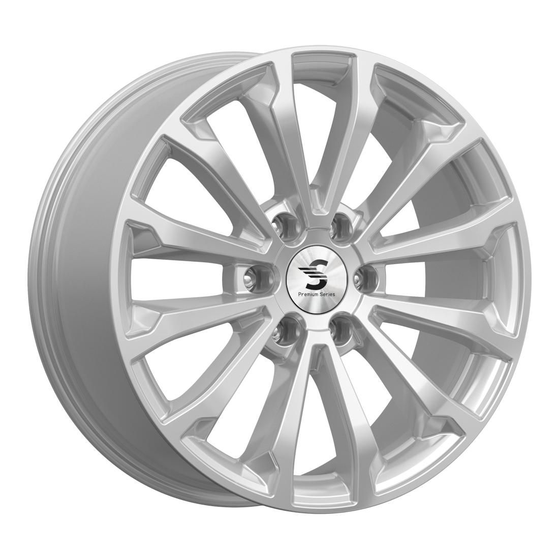Литой диск СКАД Premium КР006 (20_Pajero Sport) 8,5x20 6x139.7 DIA67,1  ET33  Elite silver