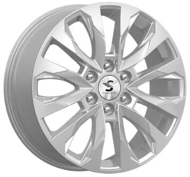 Литой диск K&K КР007 8x20 6x139.7 DIA75,1  ET42  Серебристый