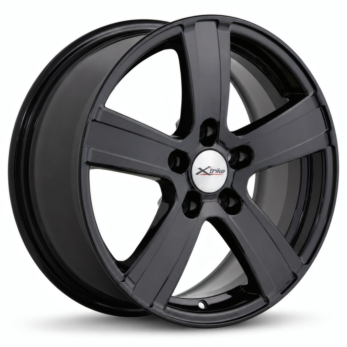 Литой диск Xtrike X-108 7,0x16 5x100 DIA67,1  ET38  BK