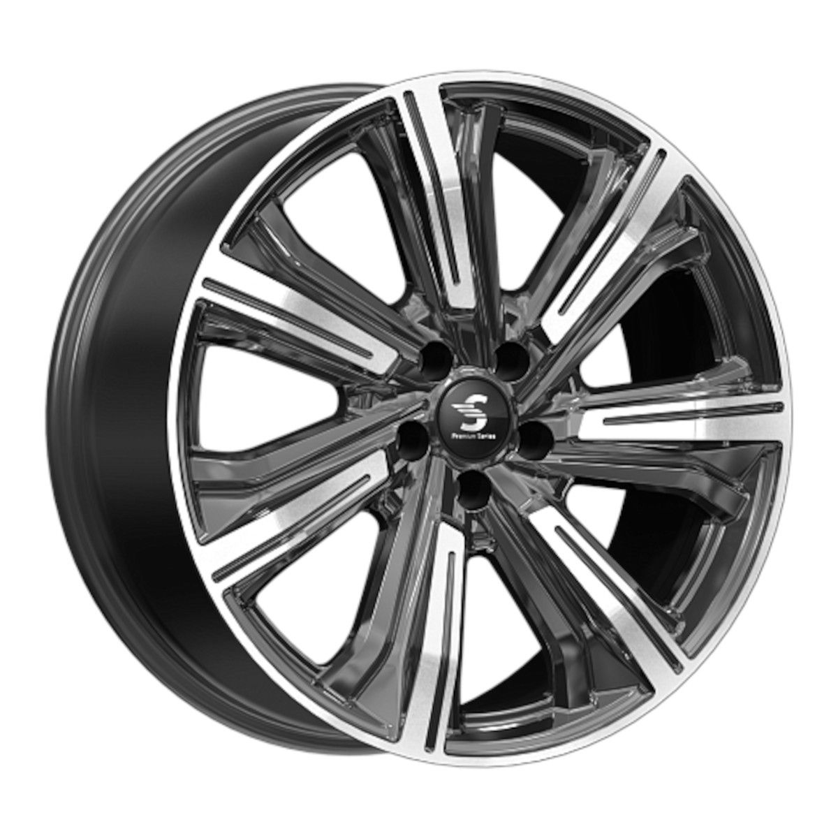 Литой диск СКАД Premium Kleemann (КР1067) 8,5x20 5x120 DIA62,5  ET45,5  Diamond quartz