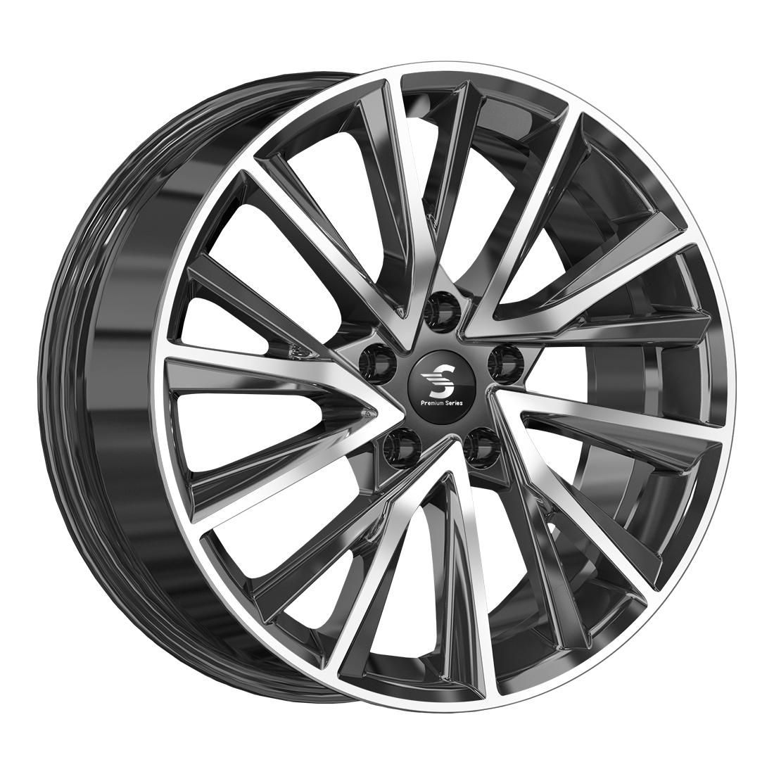 Литой диск СКАД Premium КР010 (18_EXEED TXL) 7,5x18 5x108 DIA65,1  ET36  Diamond Black Gris