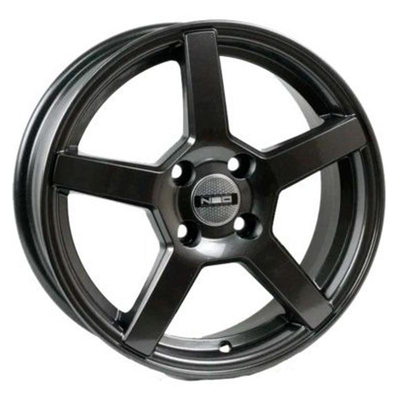 Литой диск NEO V03-1560-gm 6x15 5x100 DIA57.1  ET38  BMG / Графитовый матовый
