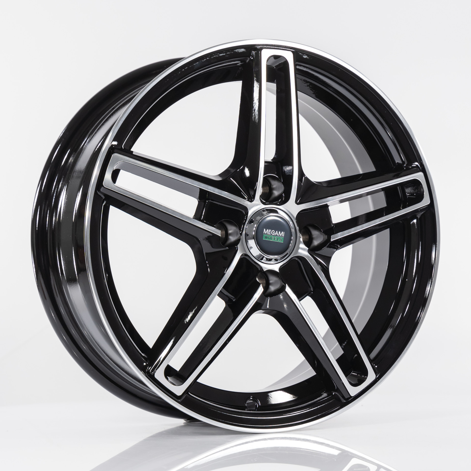 Литой диск Megami MGM-17FF 7.5x18 5x114.3 DIA60.1  ET35  BKF