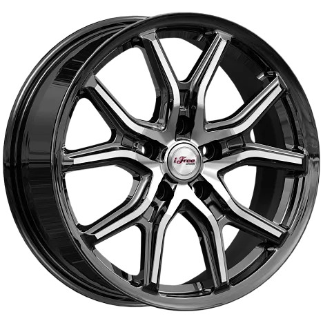 Литой диск iFree Страйк 6,5x17 5x108 DIA60.1  ET33  Блэк Джек