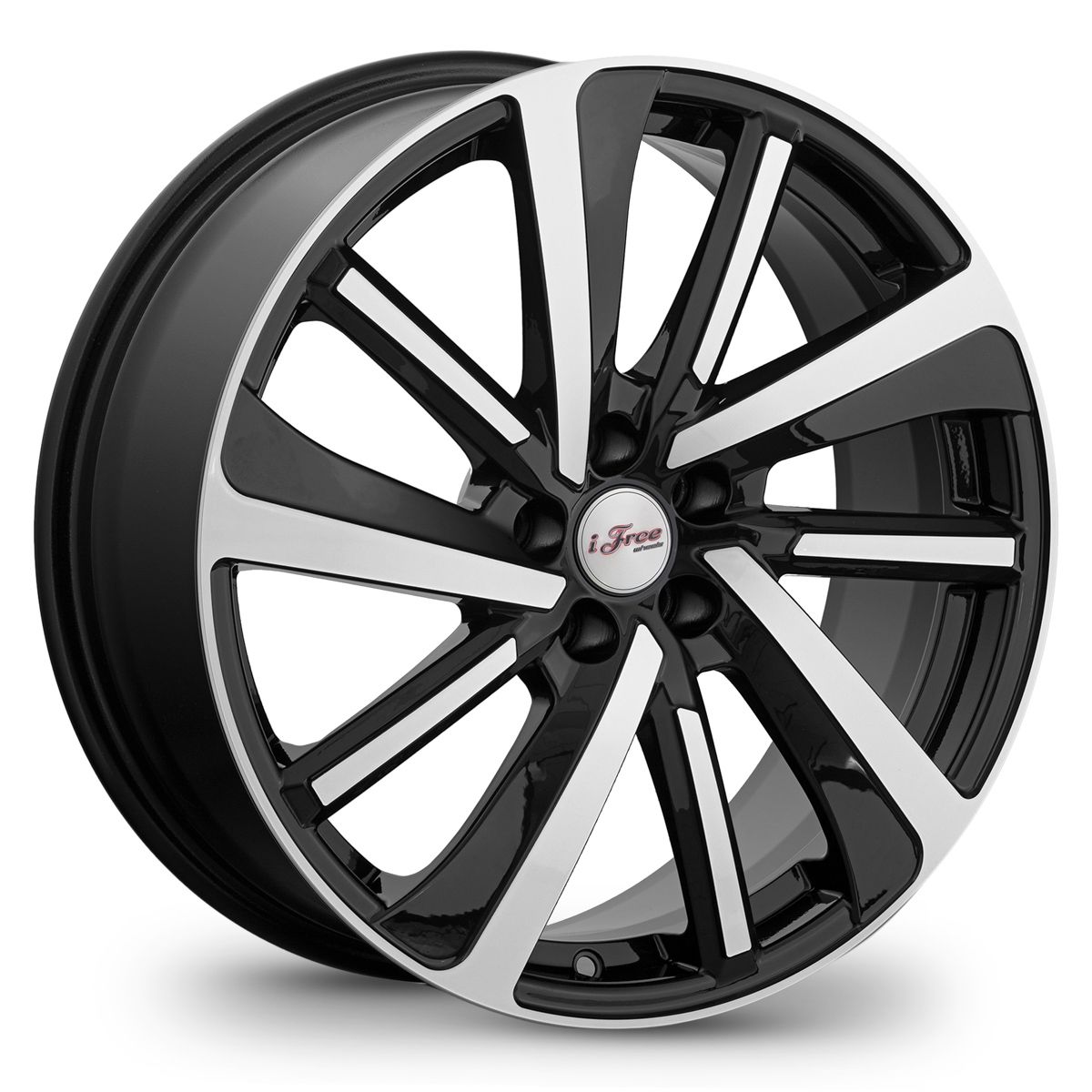 Литой диск iFree Original КС1111 (ZV_18_JAC JS6) 7,0x18 5x114.3 DIA67,1  ET35  Алмаз черный