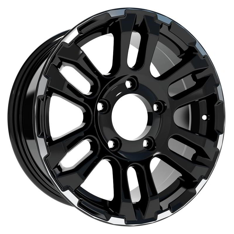 Литой диск SKAD Тайга Алмаз 7.0x16 5x139.7 DIA98,5  ET40  Черный