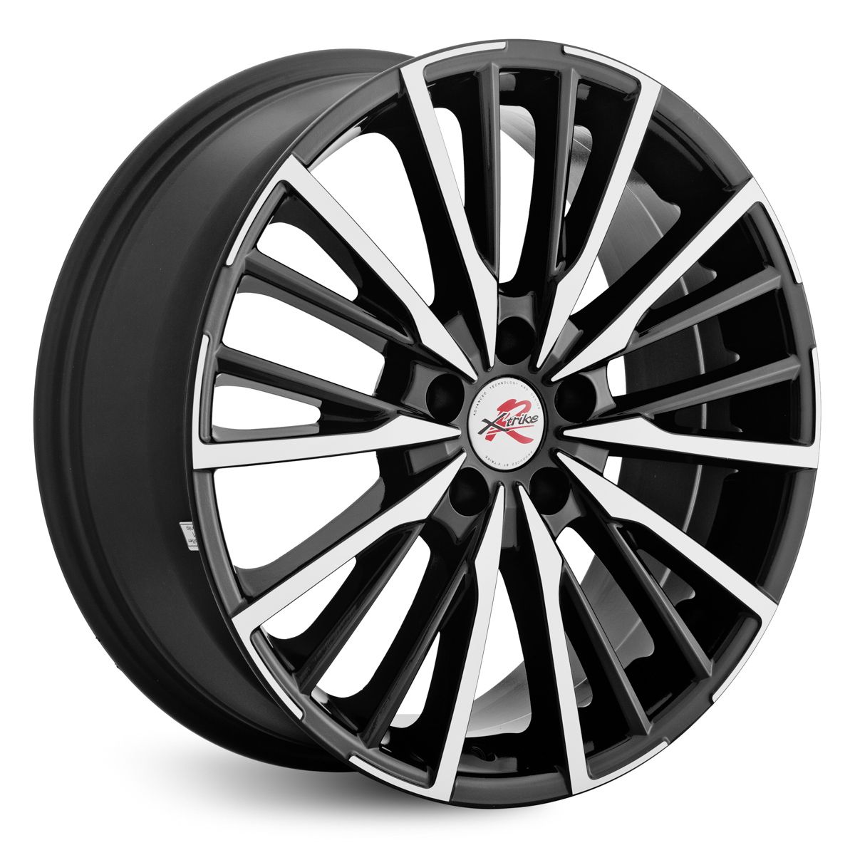 Литой диск XtrikeRST R178 7,0x18 5x114.3 DIA67,1  ET35  BK/FP