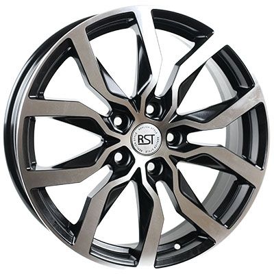 Литой диск RST R138 (Tucson, Carnival) 7x18 5x114.3 DIA67,1  ET51  Черный с проточкой
