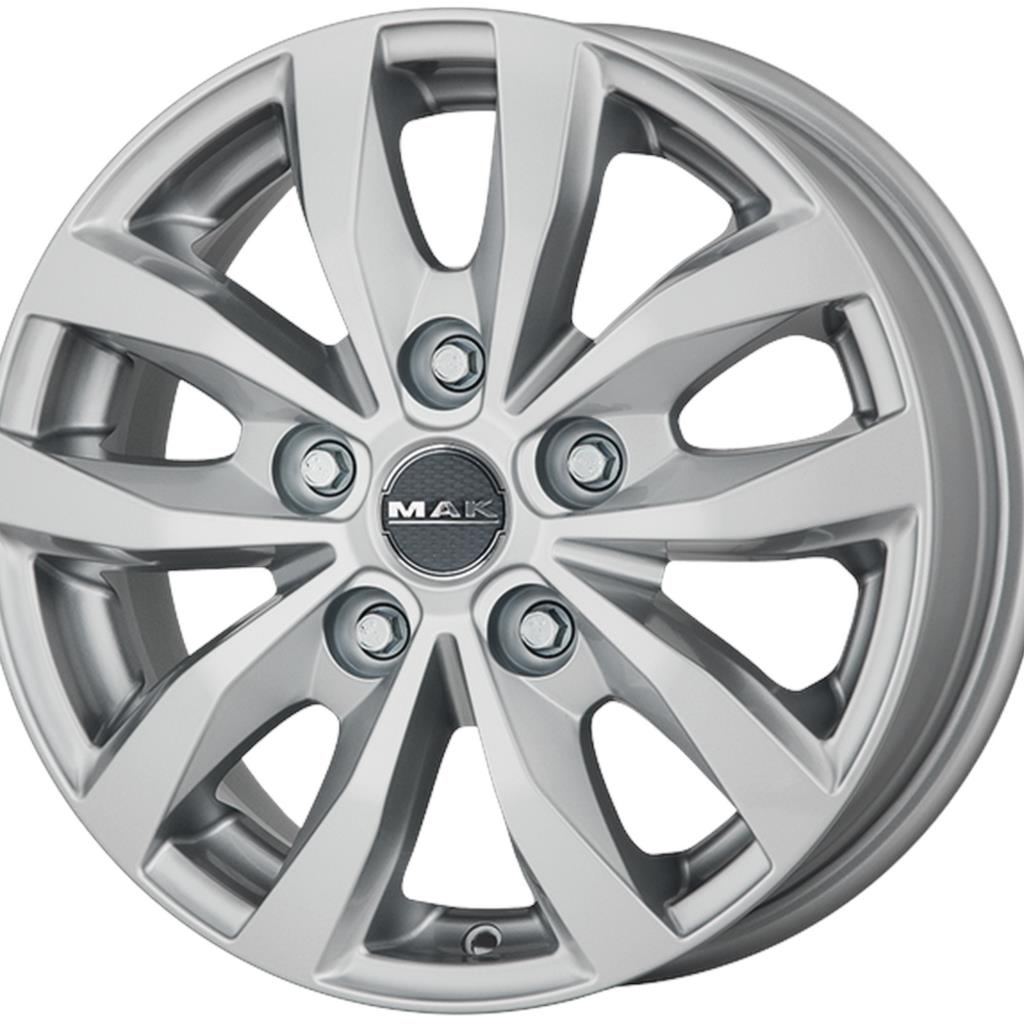 Литой диск MAK Load 5 3 6,5x16 5x160 DIA65,1  ET60  Silver
