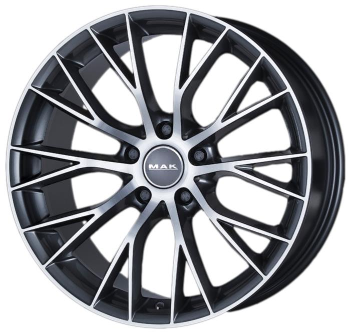 Литой диск MAK Munchen 9,5x20 5x112 DIA76,0  ET35  Gun Met-Mirror Face
