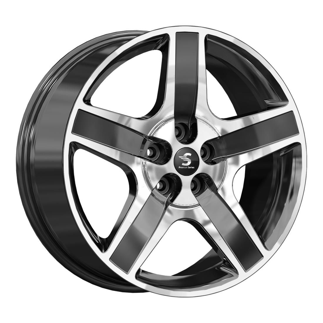 Литой диск СКАД Premium КР008 (20_BMW X7) 8,5x20 5x112 DIA66,6  ET35  Diamond Black Gris