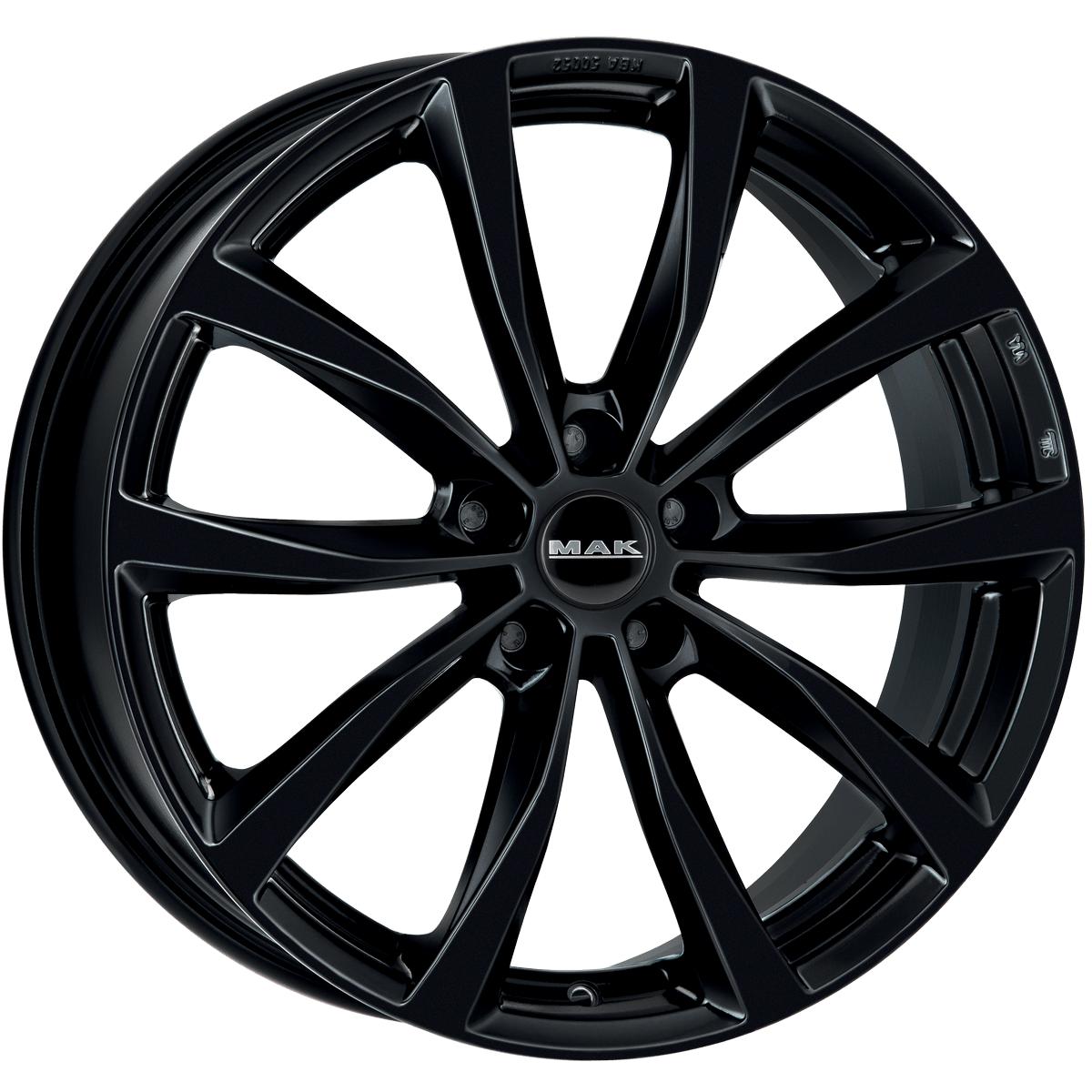 Литой диск MAK Wolf 8,0x19 5x112 DIA66,45  ET39  Gloss Black