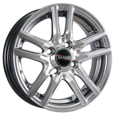 Литой диск TechLine 529 6x15 4x100 DIA67.1  ET38  S