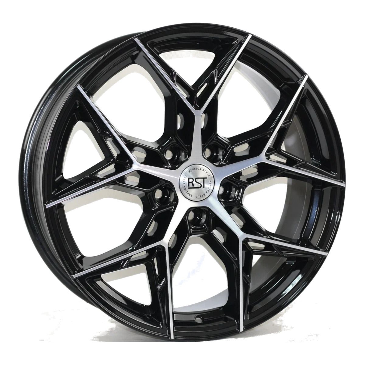 Литой диск XtrikeRST R139 7,5x19 5x114.3 DIA67,1  ET40  BK/FP