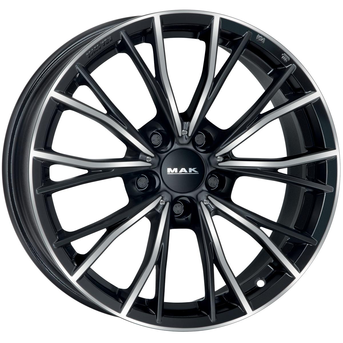 Литой диск MAK Mark 8,0x18 5x112 DIA66,6  ET30  Black Mirror